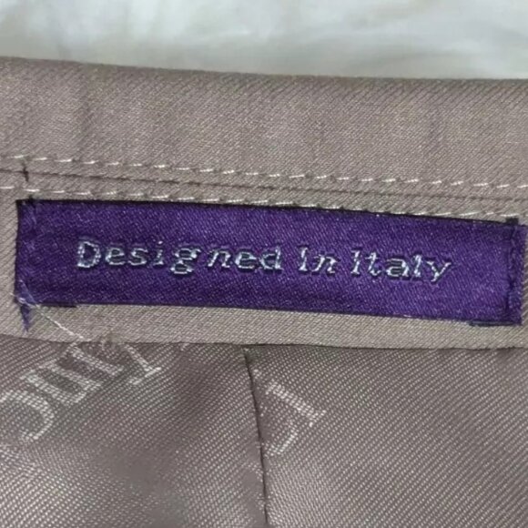 Vintage Vinci Brown Men's blazer Sz. 50L - Picture 7 of 7